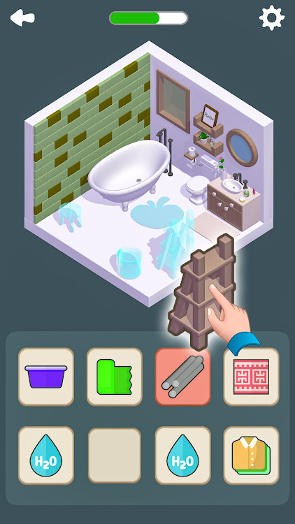 #7. Decore Room Merge (Android) By: Avari Games Studio