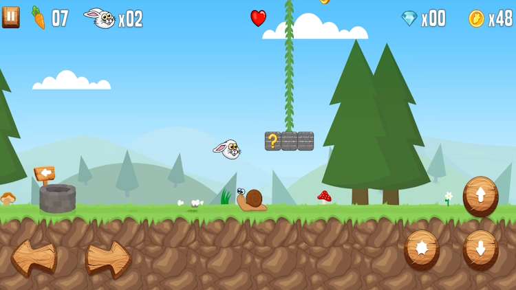 #2. Bunny Ball Adventures (Android) By: Battiker