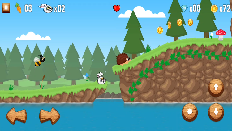 #8. Bunny Ball Adventures (Android) By: Battiker