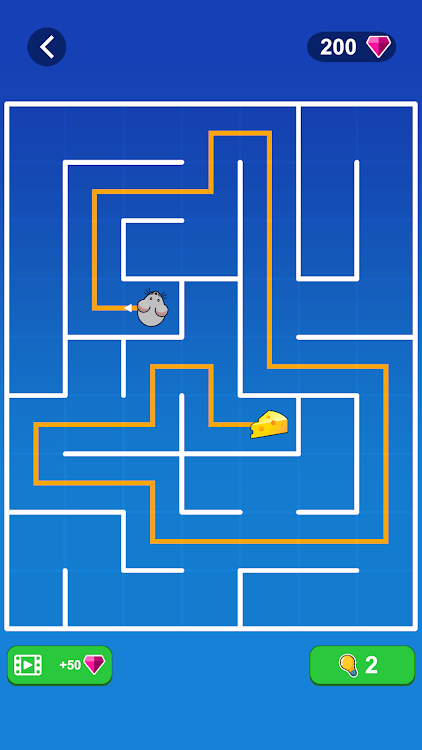 #6. Maze Mouse: Find Exit (Android) By: Stickin