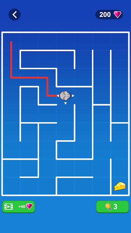 #7. Maze Mouse: Find Exit (Android) By: Stickin