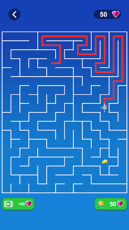 #9. Maze Mouse: Find Exit (Android) By: Stickin