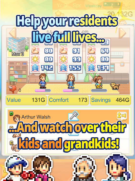 #10. Dream Town Island (Android) By: Kairosoft