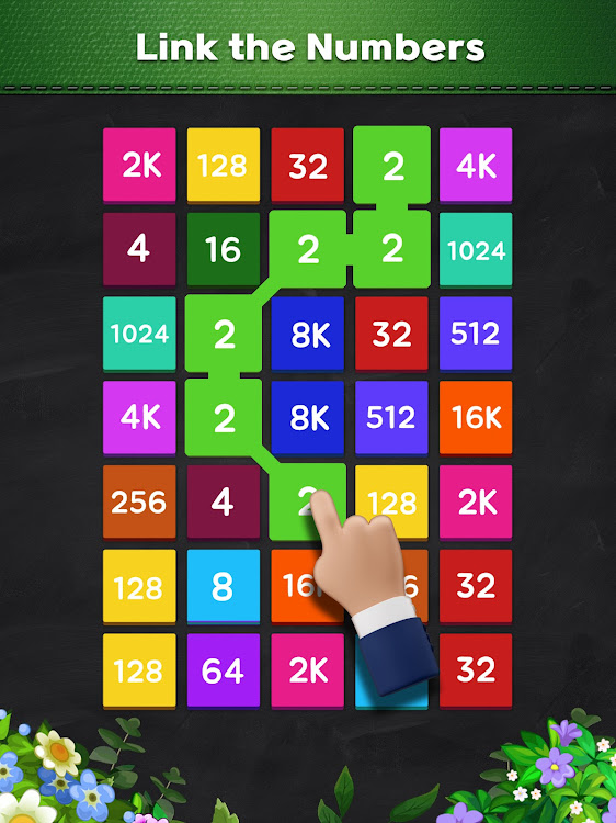 #8. Merge Brain 2248 : Number Game (Android) By: SUPERBOX Inc