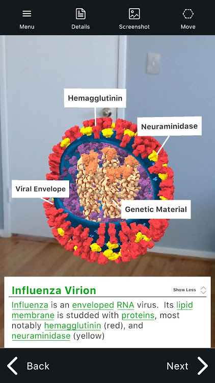 #4. Pathogen AR (Android) By: NIH/NIAID