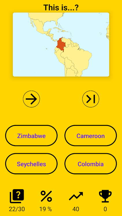 #7. Super Country! Quiz Premium (Android) By: DegerGames