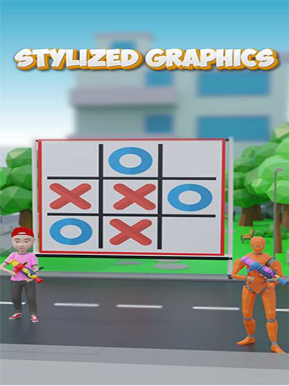 #9. Tic Tac Toe - 3d Puzzle Game (Android) By: Gamin' Wallet