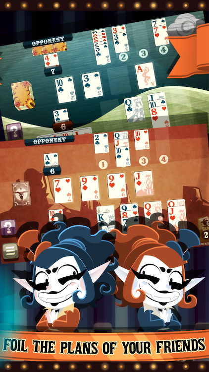 #2. Spite & Malice (Android) By: North Sky Games