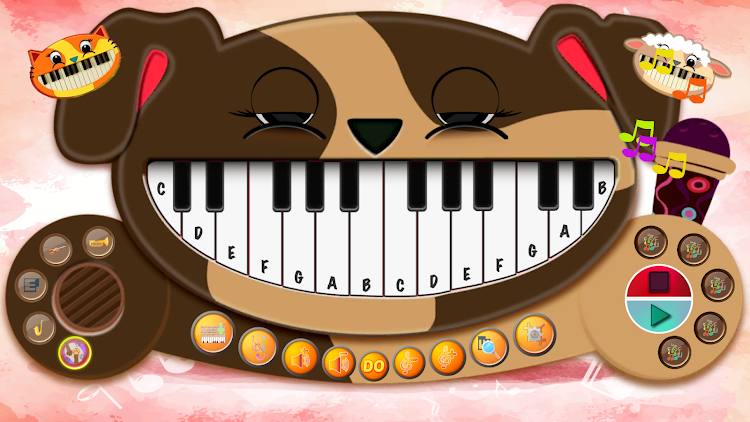 #2. Cat Piano Sounds Music Premium (Android) By: MEOW CAT GAMES