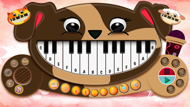 #7. Cat Piano Sounds Music Premium (Android) By: MEOW CAT GAMES