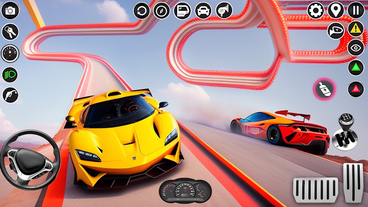 #2. Mega Ramp: Car Racing Games (Android) By: Games spot