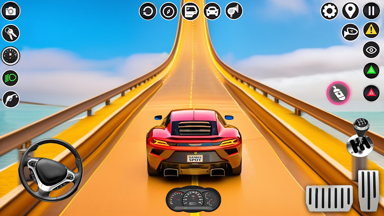 #5. Mega Ramp: Car Racing Games (Android) By: Games spot