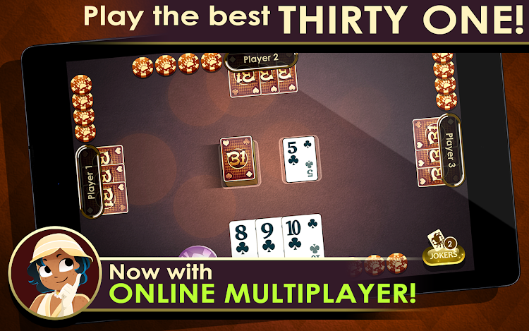 #6. Thirty One Rummy (Android) By: North Sky Games