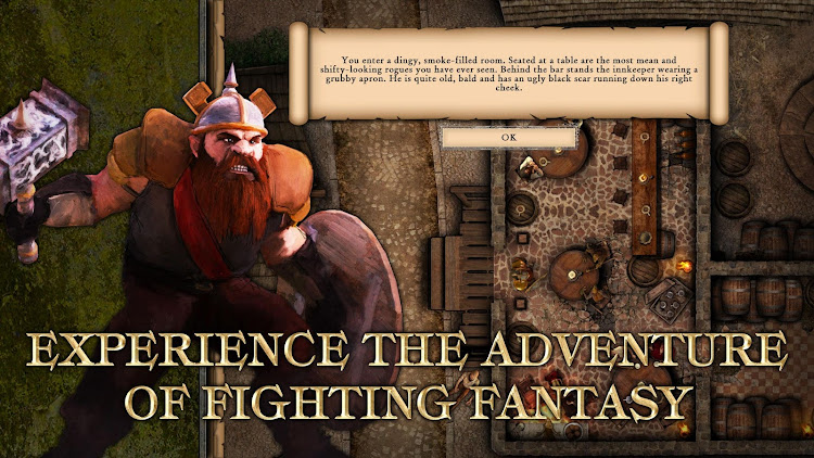 #2. Fighting Fantasy Legends (Android) By: Nomad Games