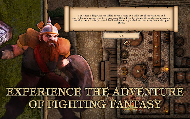 #8. Fighting Fantasy Legends (Android) By: Nomad Games