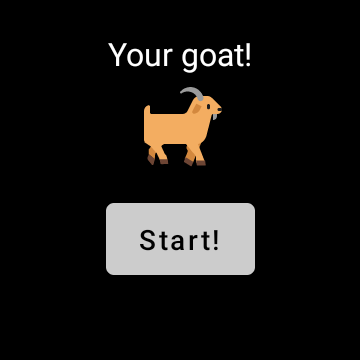 #9. Evil Goat Run! Jumper game (Android) By: DegerGames