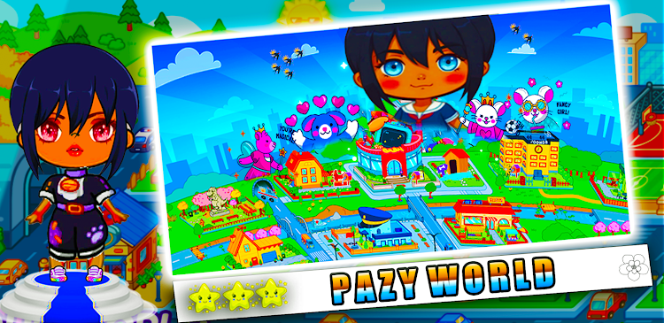 #4. Pazy World : Avatar Life (Android) By: Djemai