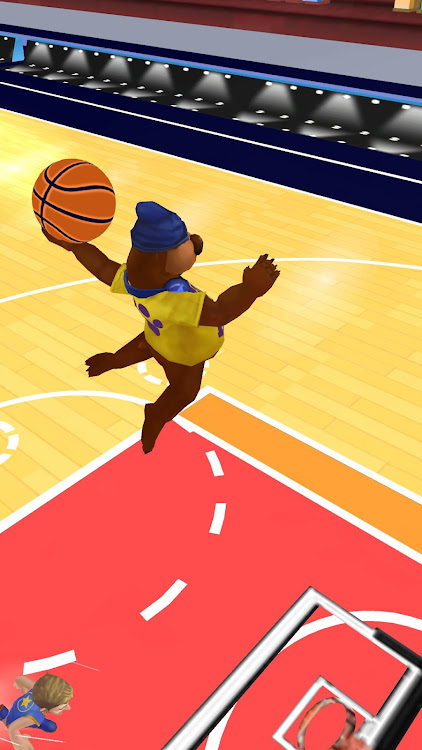 #4. Street Basketball: Dunk & Hoop (Android) By: Elbow Games