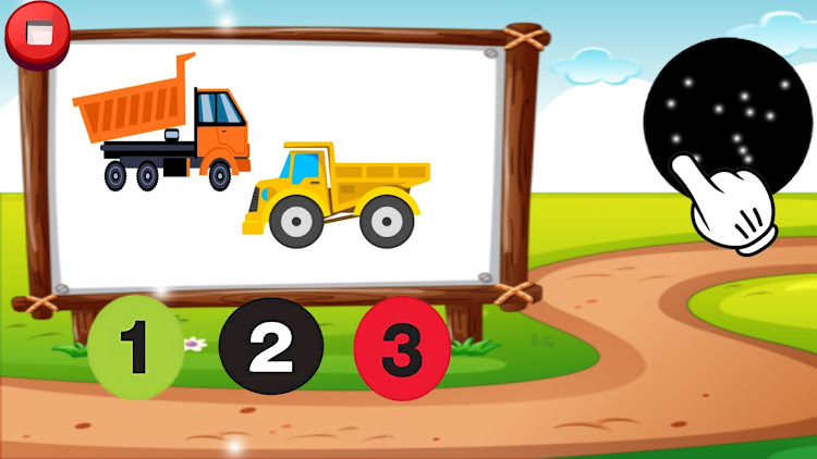 #7. Truck & Machine Puzzles Kids + (Android) By: SS Funny Games