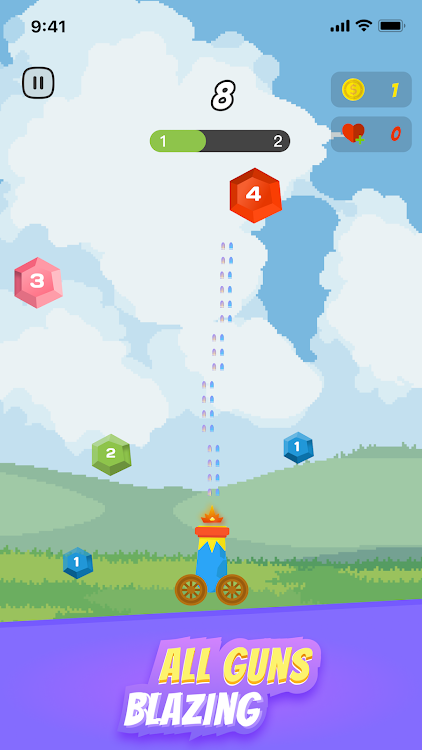 #7. Ball Blast Cannon Defender (Android) By: brucelia