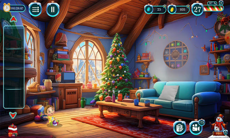 #5. Christmas Game: Frosty World (Android) By: HFG Entertainments