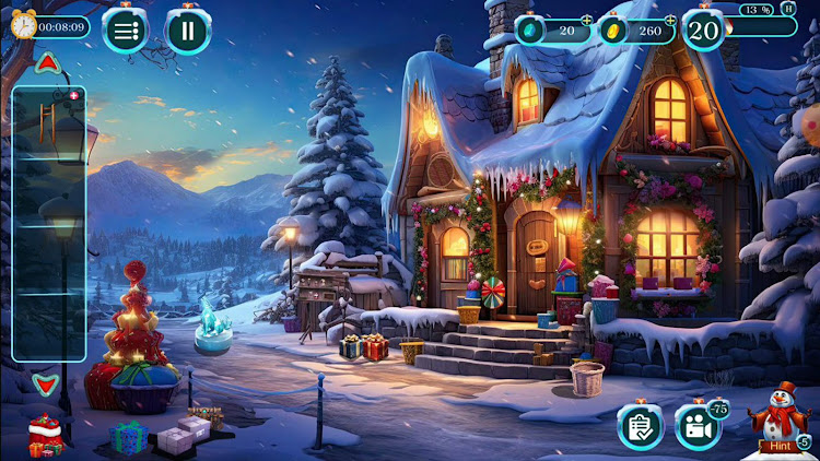 #9. Christmas Game: Frosty World (Android) By: HFG Entertainments