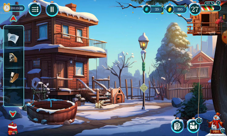 #7. Christmas Game: Frosty World (Android) By: HFG Entertainments