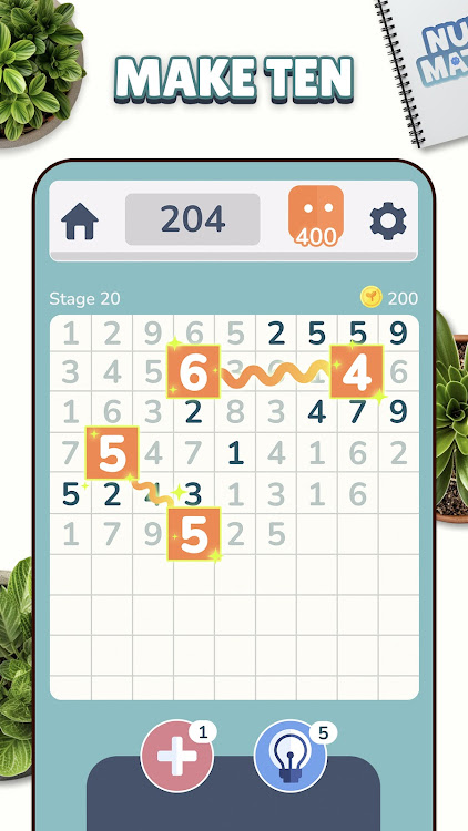 #2. NumMatch: Logic Puzzle (Android) By: BRAINWORKS PUBLISHING PTE. LTD.