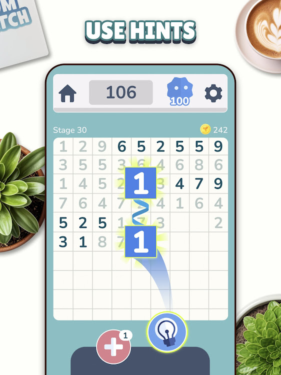 #8. NumMatch: Logic Puzzle (Android) By: BRAINWORKS PUBLISHING PTE. LTD.