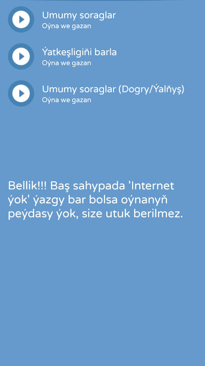 #6. Pully Sorag : Täze açyşlar (Android) By: Üstünlik