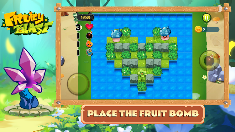 #7. Boomber: Fruit Blast! (Android) By: G5-Studio