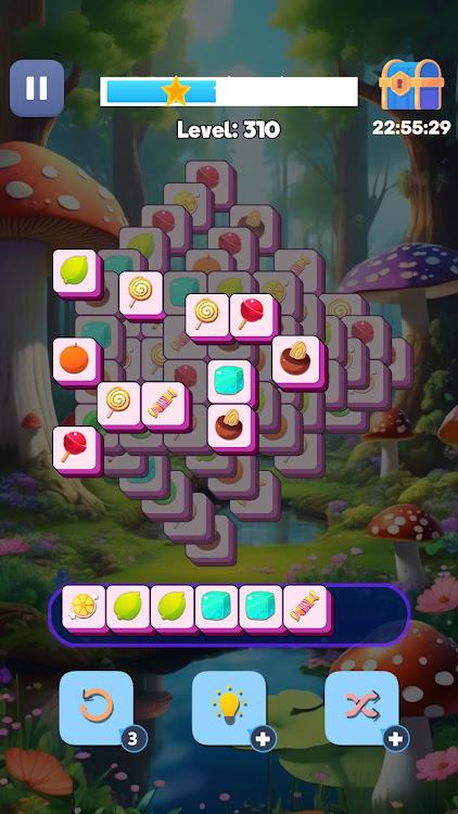 #3. Triple Tile Match Master Game (Android) By: SPreal Games