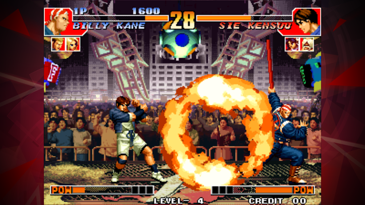 #4. KOF '97 ACA NEOGEO (Android) By: SNK CORPORATION