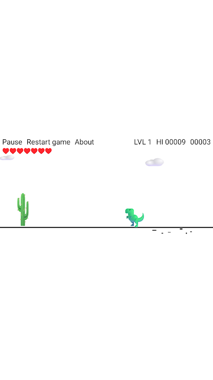 #4. Cactus vs. Dino: 3D - Jump (Android) By: DegerGames