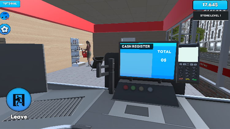 #4. Supermarket Game Simulator 3D (Android) By: Gambit Game