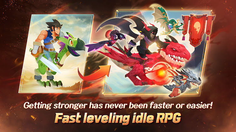 #8. Dragon Rider Idle (Android) By: mobirix