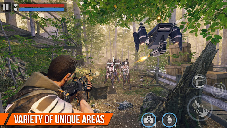 #4. Dead Target: Zombie Games 3D (Android) By: VNGGames Studios