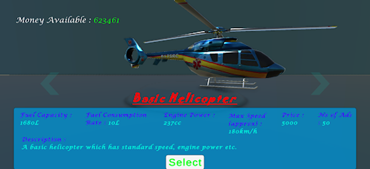 #7. Helicopter Adventure (Premium) (Android) By: The Real Games 07 (MGDEC07)