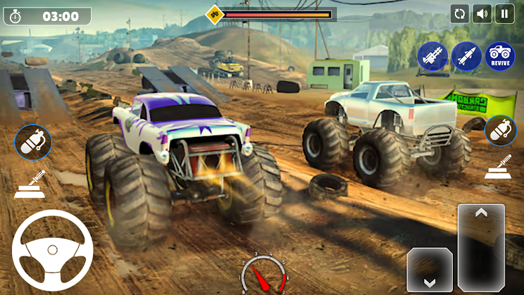 #5. ThunderRoads: Monster Rally (Android) By: Bat Cave Studio