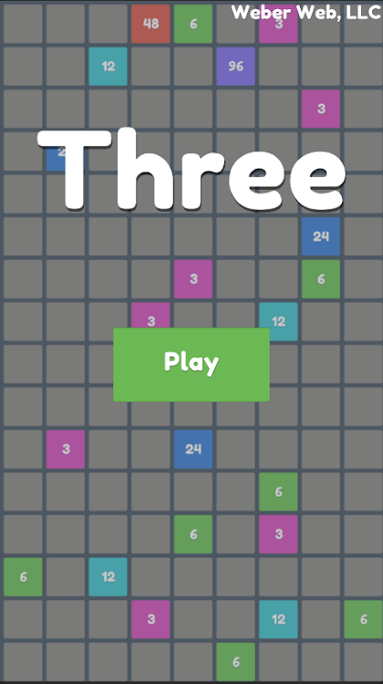 #8. three - 2048 but with 3s! (Android) By: Weber Web, LLC