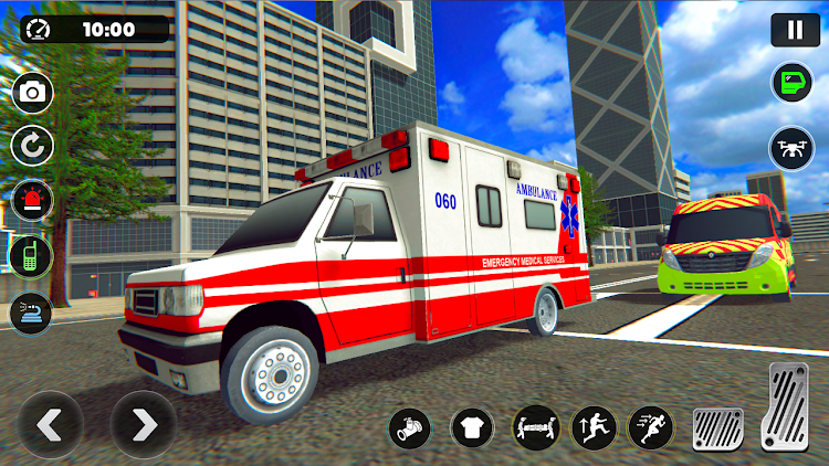 #8. Ambulance Rescue Doctor Games (Android) By: Bat Cave Studio