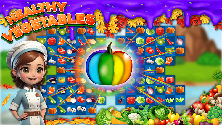 #5. Fruit Match 3 Game (Android) By: Speed Star Games