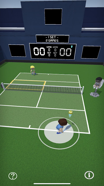 #3. Competitive Tennis Challenge (Android) By: Magnin & Associates