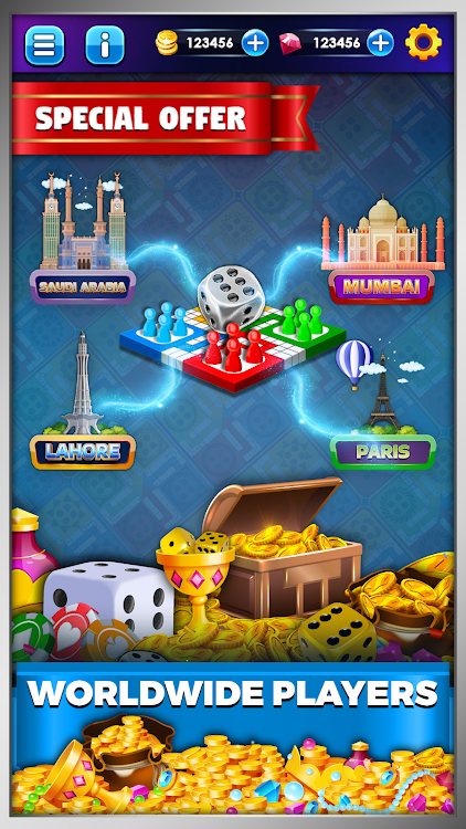 #2. Ludo Online Multiplayer Stars (Android) By: Speed Star Games