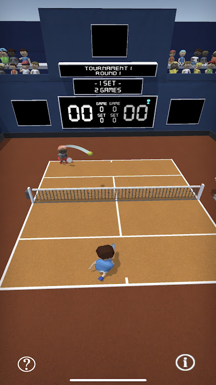 #6. Competitive Tennis Challenge (Android) By: Magnin & Associates