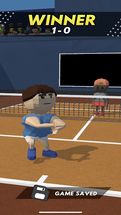 #7. Competitive Tennis Challenge (Android) By: Magnin & Associates