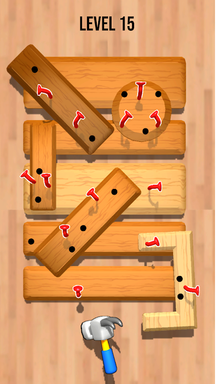 #5. Hammer And Nails (Android) By: Beautifully Made Games