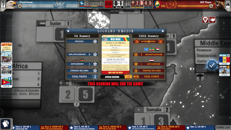 #5. Twilight Struggle: Red Sea (Android) By: Playdek, Inc.