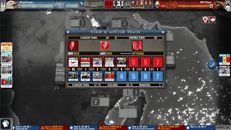 #6. Twilight Struggle: Red Sea (Android) By: Playdek, Inc.