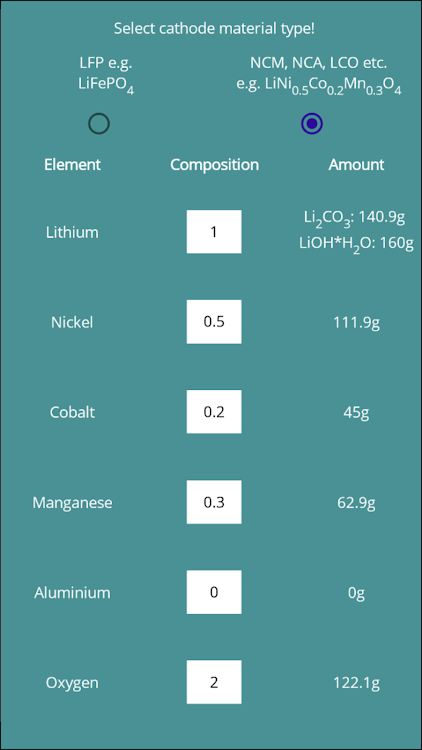 #7. LiCCal (Android) By: xresh